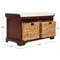 Safavieh Freddy Storage Bench- Cherry - 19.9 X 16.1 X 33.5 In. AMH5736E - alternate 3
